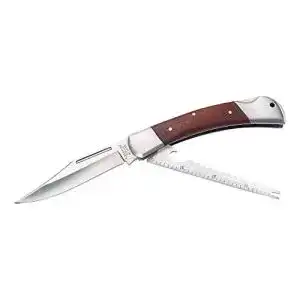 Angelmesser Herbertz Unisex Youth Anglermesser, Aisi 420, mit Fischschupper Messer