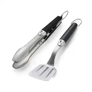 Weber-Grillbesteck Weber 6645 Original Portable 2-Piece Stainless