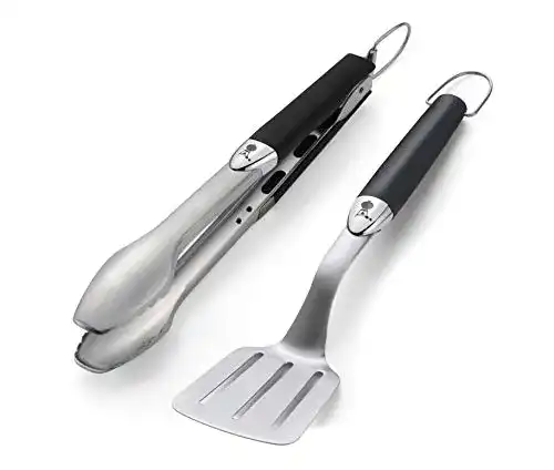 Die beste Weber-Grillbesteck Weber 6645 Original Portable 2-Piece Stainless 2026 Test Bestseller Weber-Grillbesteck Weber 6645 Original Portable 2-Piece Stainless
