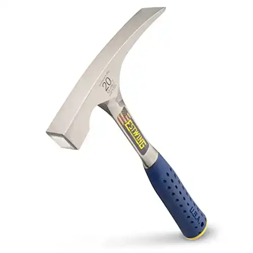 Die beste Maurerhammer Estwing E3/20BL Brick Hammer – Vinylgriff 2026 Test Bestseller Maurerhammer Estwing E3/20BL Brick Hammer – Vinylgriff
