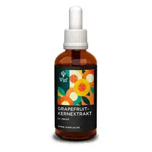 Grapefruitkernextrakt Vinplus Tropfen, Hochdosiert, 50 ml