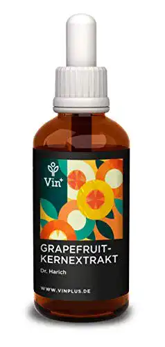 Grapefruitkernextrakt Vinplus Tropfen, Hochdosiert, 50 ml