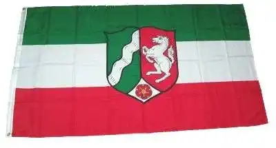 NRW-Flagge FahnenMax MM Nordrhein-Westfalen Flagge/Fahne