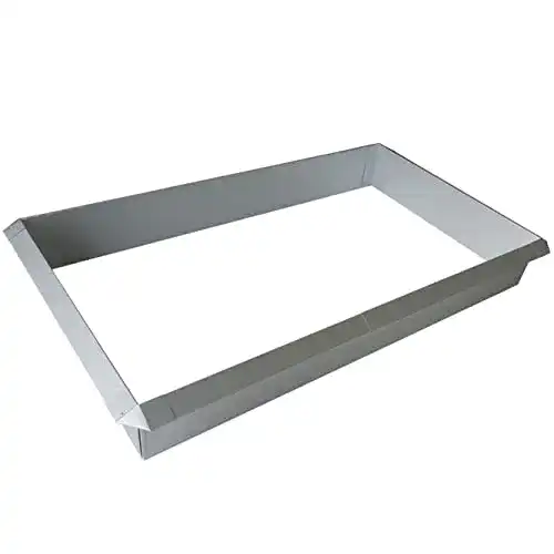 Schneckenzaun IRKA Typ2 Metall Set 10m + 4 Ecken | verzinkt