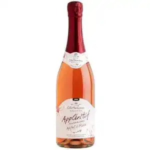 Alkoholfreier Sekt Clostermann Appléritif mit Rosen, (750 ml) – Bio