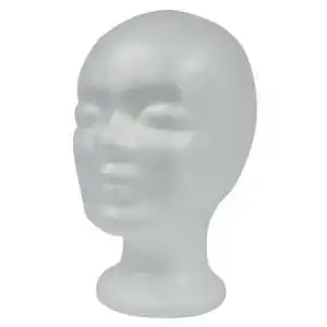 Styroporkopf Hairforce weiss Standard Perückenkopf