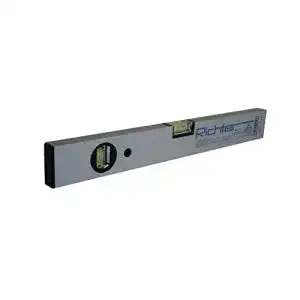 Wasserwaage 80 cm Richter LM-Wasserwaage, silber eloxiert
