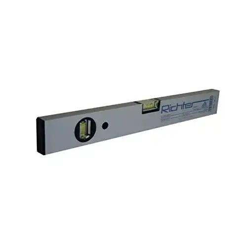 Wasserwaage 80 cm Richter LM-Wasserwaage, silber eloxiert