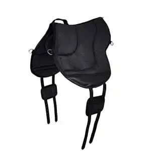 Reitpad A&M Reitsport, Bareback Pad mit Klettkissen, baumlos