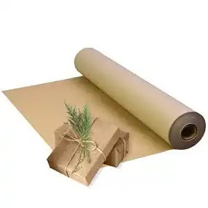 Packpapier Triplast 750 mm x 50 m Rolle braunes Eco-Kraftpapier