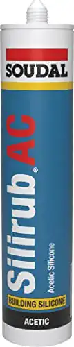 Soudal-Silikon Soudal Silirub AC 310ml Schwarz