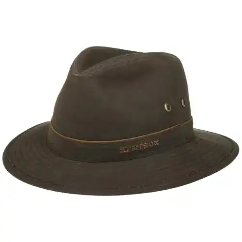 Jagdhüte Stetson Avasun Waxed Cotton Traveller Damen/Herren