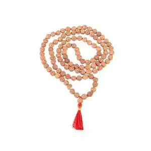 Rudraksha Wonder Care Rudraksh Natural 5 Face 4mm Mala