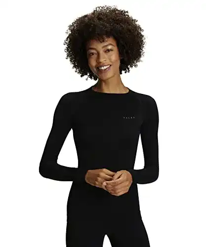 Die beste Kompressionsshirt Damen FALKE Damen Funktionsshirt Warm 2026 Test Bestseller Kompressionsshirt Damen FALKE Damen Funktionsshirt Warm