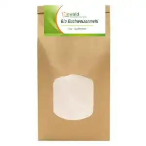Buchweizenmehl Piowald BIO Buchweizen Mehl – 1 kg, glutenfrei