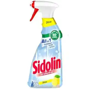 Glasreiniger Sidolin Zitrus, Sprühflasche, für einen perfekten Glanz