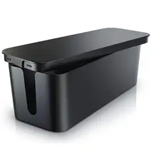 Kabelbox CSL-Computer CSL – mit Gummifüßen Kabelmanagement