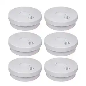 Rauchmelder-Set ELRO FS9010 6-er Set Rauchmelder, 6 Stück