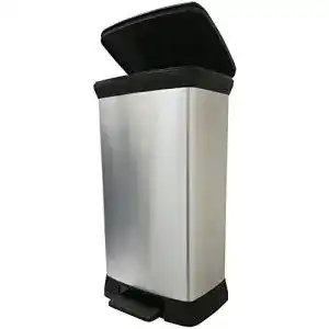 Geruchsdichter Mülleimer CURVER Deco Bin Abfalleimer, Plastik