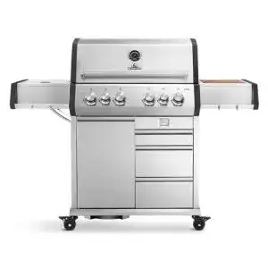 Burnhard-Grill BURNHARD EARL 4-Brenner Gasgrill Edelstahl