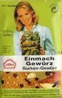 Gurkengewürz Alba Gurken-Einmach-Gewürz 20 x Beutel á 30 g