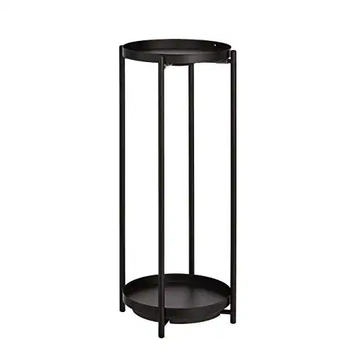 Die beste Blumenständer Amazon Basics Pflanzenständer, Schwarz 2026 Test Bestseller Blumenständer Amazon Basics Pflanzenständer, Schwarz