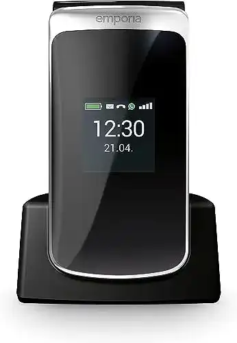 Emporia-Klapphandy Emporia TOUCHsmart 2, schwarz
