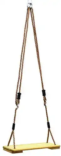Brettschaukel LittleTom Kinder 44×17,5 cm Holz Schaukel-Brett