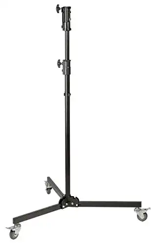 Lampenstativ Kaiser Fototechnik 3198 Studio-Stativ mit Rollen