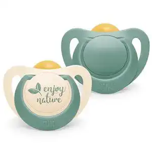 Kautschuk-Schnuller NUK for Nature Babyschnuller 0-6 Monate