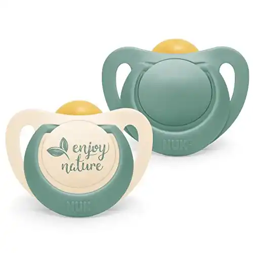 Kautschuk-Schnuller NUK for Nature Babyschnuller 0-6 Monate