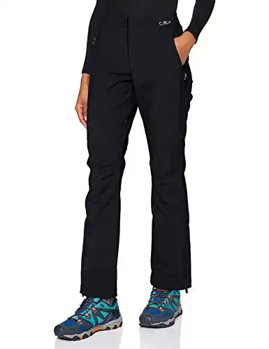 Langlaufhose CMP Damen Softshell Hose,Schwarz (U901) , DE: 36