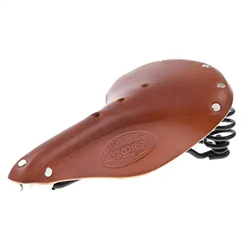 Brooks-Sattel Brooks Flyer Kernleder Fahrrad Sattel, Flyer, honig