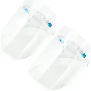 Gesichtsschutz-Brille Zhjdongtuo Gesichtsschutz-klar (2 Pack)