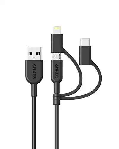 Multi-Ladekabel Anker Powerline II 3-in-1 Kabel, 0.9m lang