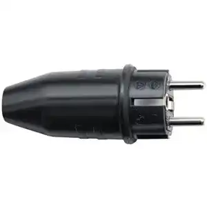Schuko-Stecker Brennenstuhl Schutzkontakt-Gummistecker, IP44