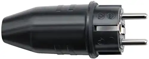Schuko-Stecker Brennenstuhl Schutzkontakt-Gummistecker, IP44