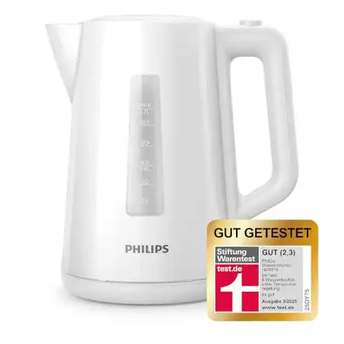 Wasserkocher (weiß) Philips Domestic Appliances HD9318/00