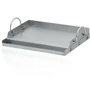 Plancha-Grillplatte BBQ-Toro Edelstahl Grillplatte 51 x 32 cm