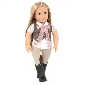 Our-Generation-Puppe Our Generation Riding Doll w/Tweed Vest