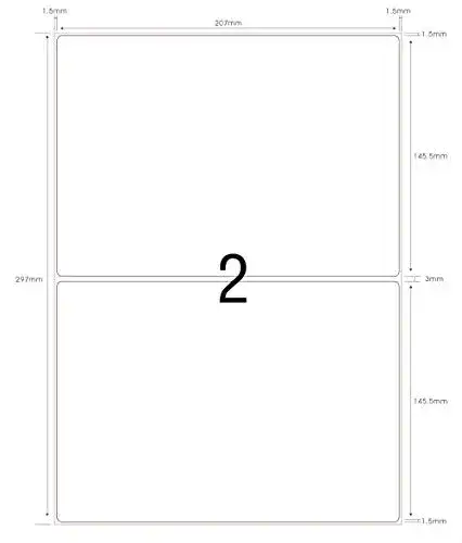 Versandetiketten FungLam 500 Blatt Universal 1000 Selbstklebend