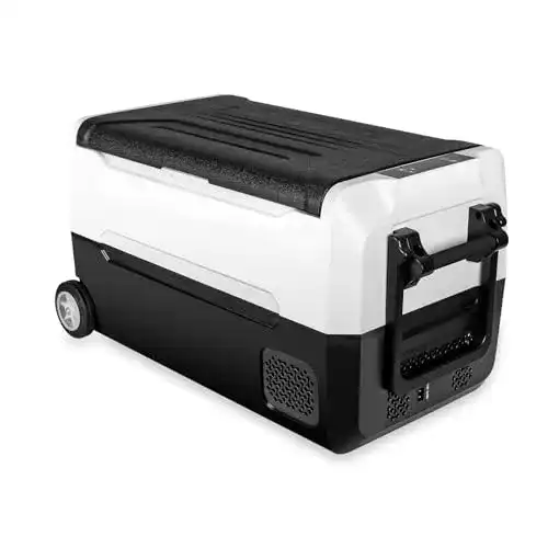 Kühlbox mit Rollen Fullwatt Kompressor Kühlbox 35L mit Rollen