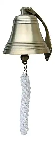 Schiffsglocke Maritime-Kunstideen, antik, 12,5 cm