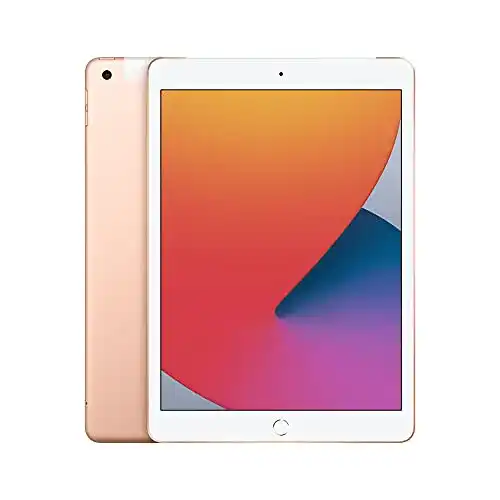 iPad Apple 2020, 10,2″, Wi-Fi + Cellular, 128 GB, Gold, 8. Gen.