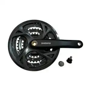 Shimano-Kurbelgarnitur SHIMANO Unisex-Adult 9 V