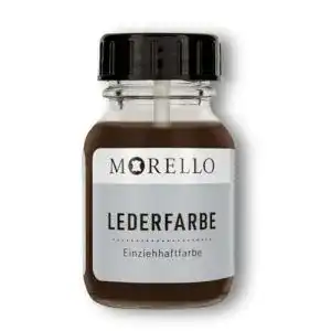 Lederfarbe Morello für Glattleder 40ml Dunkelbraun