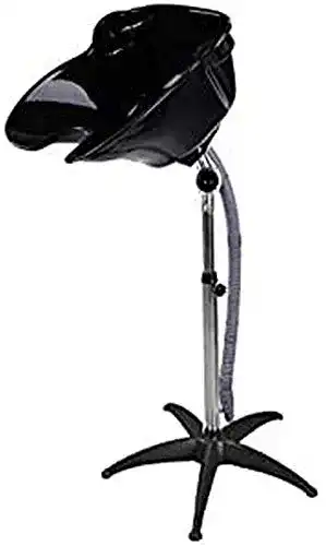 Friseur-Waschbecken Efalock Professional, schwarz, 1er Pack