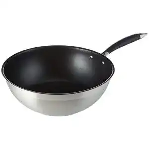 Wokpfanne Amazon Basics Wok-Pfanne, 28 cm