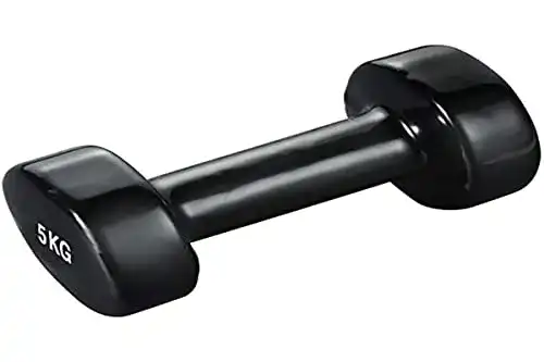 Hanteln (5 kg) Trendy Vinyl Hantel – Sport Gewicht – 5,0 KG