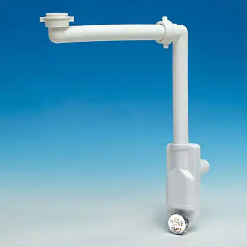 Raumsparsiphon lira Platzsparender Siphon für Waschbecken